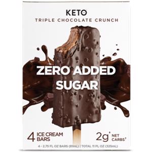 Keto Pint Triple Chocolate Crunch Ice Cream Bar