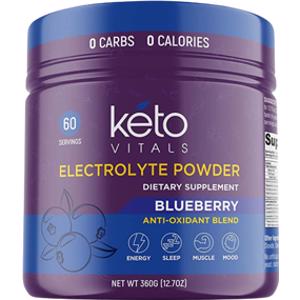 Keto Vitals Blueberry Electrolyte Powder