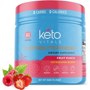 Keto Vitals Fruit Punch Electrolyte Powder