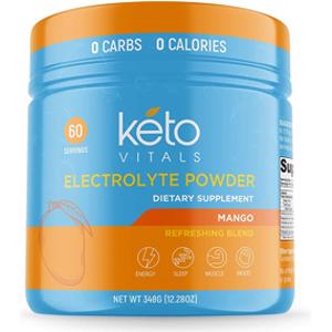 Keto Vitals Mango Electrolyte Powder