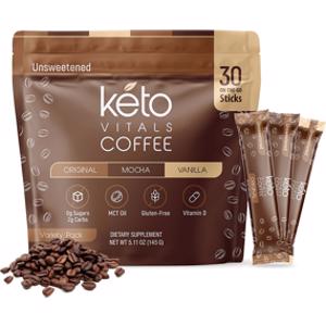 Keto Vitals Unsweetened Assorted Coffee