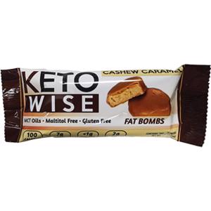Keto Wise Cashew Caramel Fat Bombs