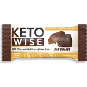 Keto Wise Chocolate Covered Caramels Fat Bombs