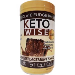 Keto Wise Chocolate Fudge Brownie Meal Replacement Shake