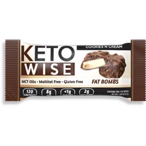 Keto Wise Cookies N Cream Fat Bombs