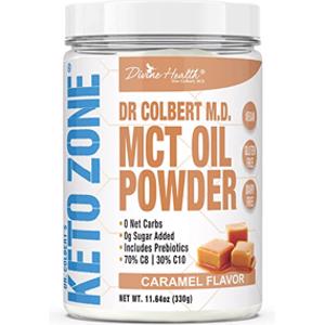 Keto Zone Dr. Colbert's Caramel MCT Oil Powder