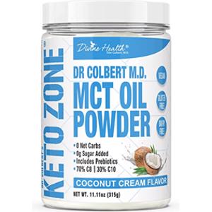 Keto Zone Dr. Colbert's Coconut Cream MCT Oil Powder