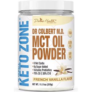 Keto Zone Dr. Colbert's French Vanilla MCT Oil Powder