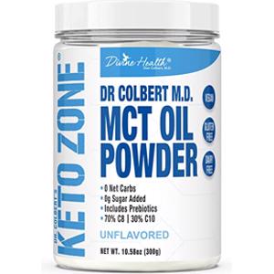 Keto Zone Dr. Colbert's Unflavored MCT Oil Powder