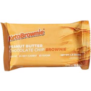 KetoBrownie Peanut Butter Chocolate Chip Brownie