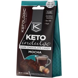 Ketologic Keto Indulge Dark Chocolate Mocha Candy