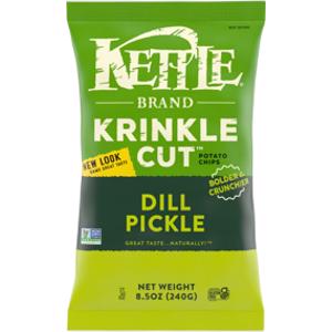 Kettle Dill Pickle Krinkle Cut Potato Chips
