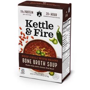 Kettle & Fire Beef Chili Beans Bone Broth Soup