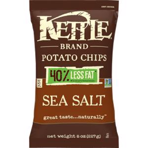 Kettle Less Fat Sea Salt Potato Chips