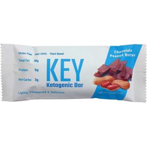 KeyBars Chocolate Peanut Butter Keto Bar