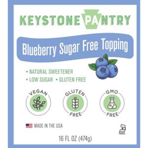 Keystone Pantry Blueberry Sugar Free Topping