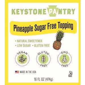 Keystone Pantry Pineapple Sugar Free Topping