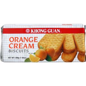 Khong Guan Orange Cream Biscuits