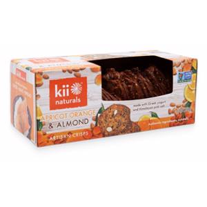 Kii Naturals Apricot, Orange & Almond Artisan Crisps