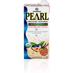 Kikkoman Pearl Organic Creamy Vanilla Soymilk