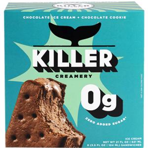Killer Creamery Chocolate Ice Cream Sandwich