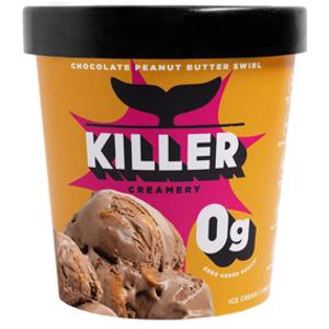 Killer Creamery Chocolate Peanut Butter Swirl Ice Cream