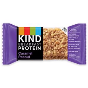 KIND Caramel Peanut Protein Breakfast Bar