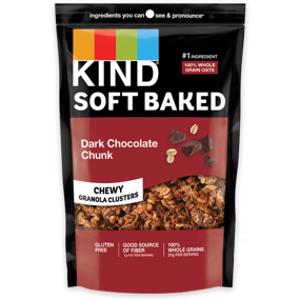 KIND Dark Chocolate Chunk Soft Baked Granola Clusters