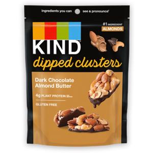 KIND Dipped Clusters Dark Chocolate Almond Butter