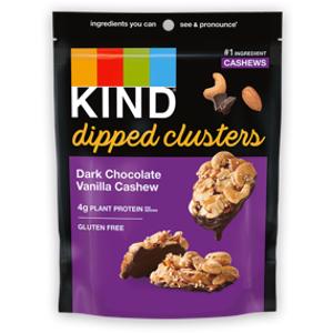 KIND Dipped Clusters Dark Chocolate Vanilla Cashew