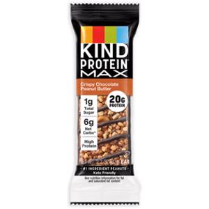 KIND Protein Max Crispy Chocolate Peanut Butter Bar
