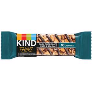 KIND Thins Dark Chocolate Nuts & Sea Salt Bar
