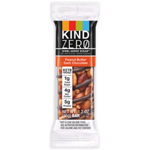 KIND Zero Peanut Butter Dark Chocolate Bar