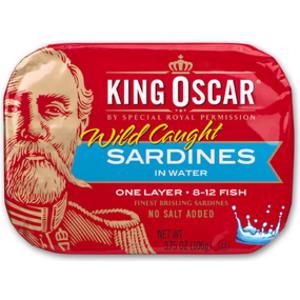 King Oscar Sardines in Water