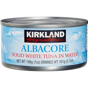 Kirkland Signature Albacore Solid White Tuna in Water