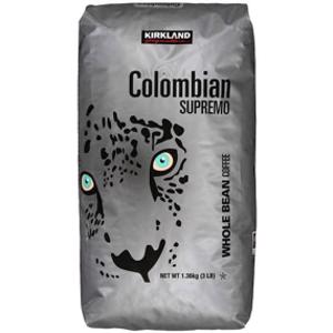 Kirkland Signature Colombian Supremo Whole Bean Coffee