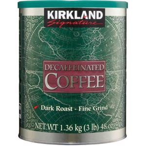 Kirkland Signature Dark Roast Decaffeinated Coffee