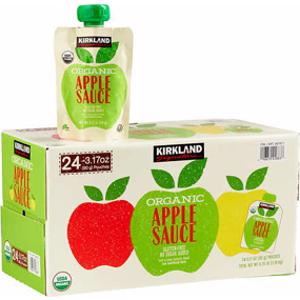 Kirkland Signature Organic Applesauce