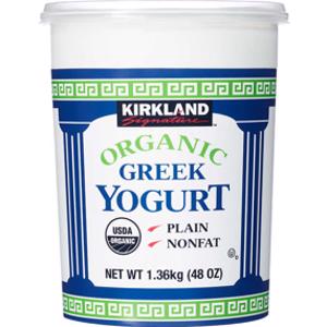 Kirkland Signature Organic Plain Nonfat Greek Yogurt