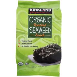 Kirkland Signature Organic Roasted Seaweed