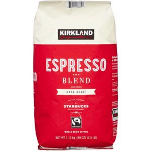 Kirkland Signature Starbucks Espresso Blend Coffee