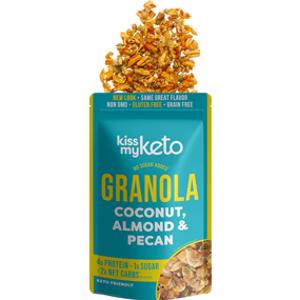 Kiss My Keto Coconut, Almond, Pecan Granola