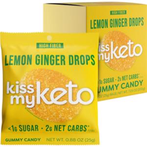 Kiss My Keto Lemon Ginger Drops