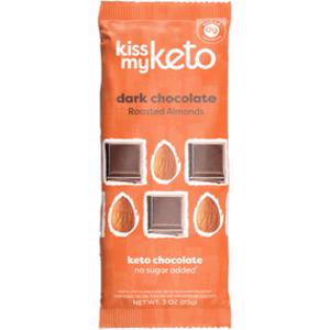 Kiss My Keto Roasted Almonds Keto Dark Chocolate