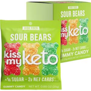 Kiss My Keto Sour Bears Gummy Candy