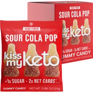 Kiss My Keto Sour Cola Pop Gummy Candy