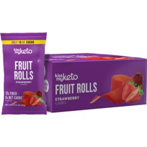 Kiss My Keto Strawberry Fruit Rolls