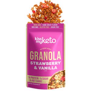 Kiss My Keto Strawberry & Vanilla Granola