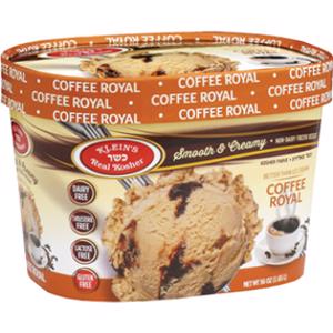 Klein's Real Kosher Non Dairy Coffee Royal Ice Cream