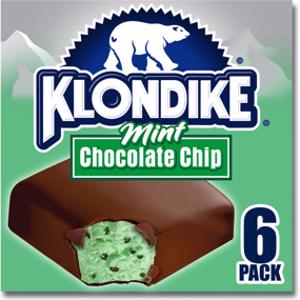 Klondike Mint Chocolate Chip Ice Cream Bar